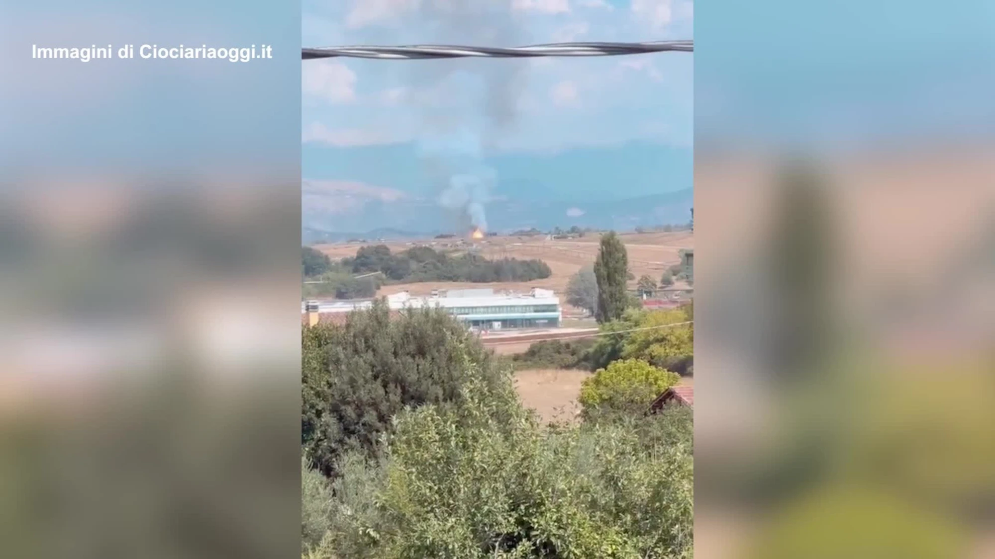 Colleferro, incendio ed esplosione nello stabilimento dell'ex Simmel Difesa: nessun ferito