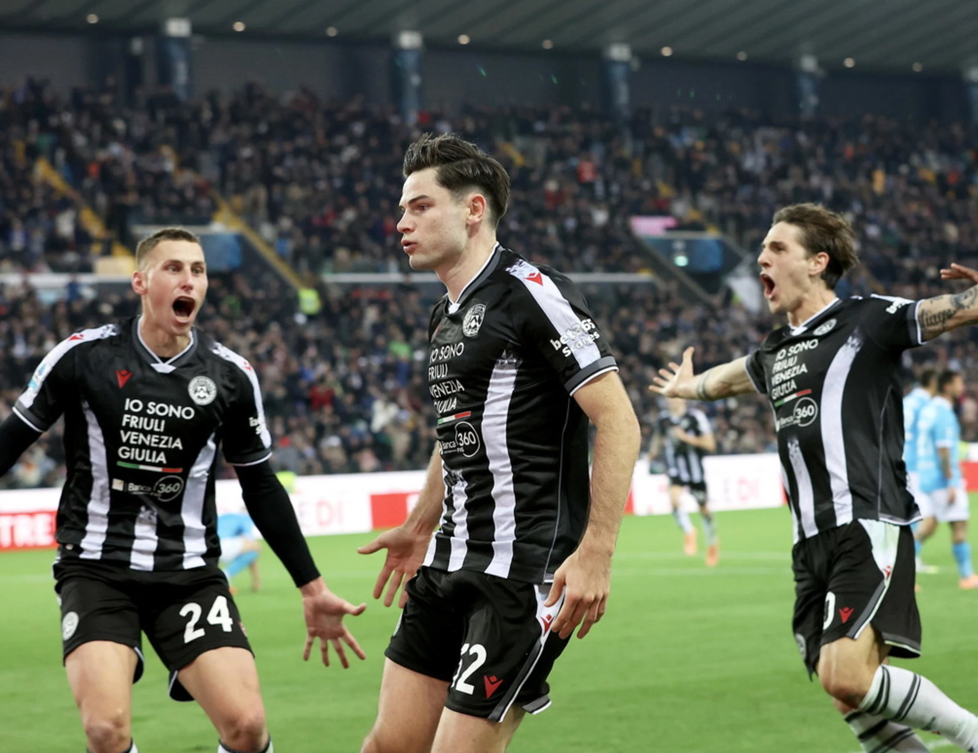 Serie A, il Napoli cade in casa dell'Udinese: la Fiorentina perde anche col Verona