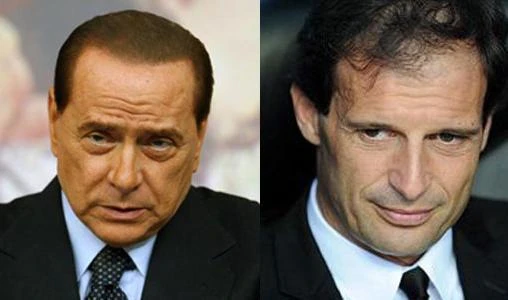 Berlusconi e Allegri