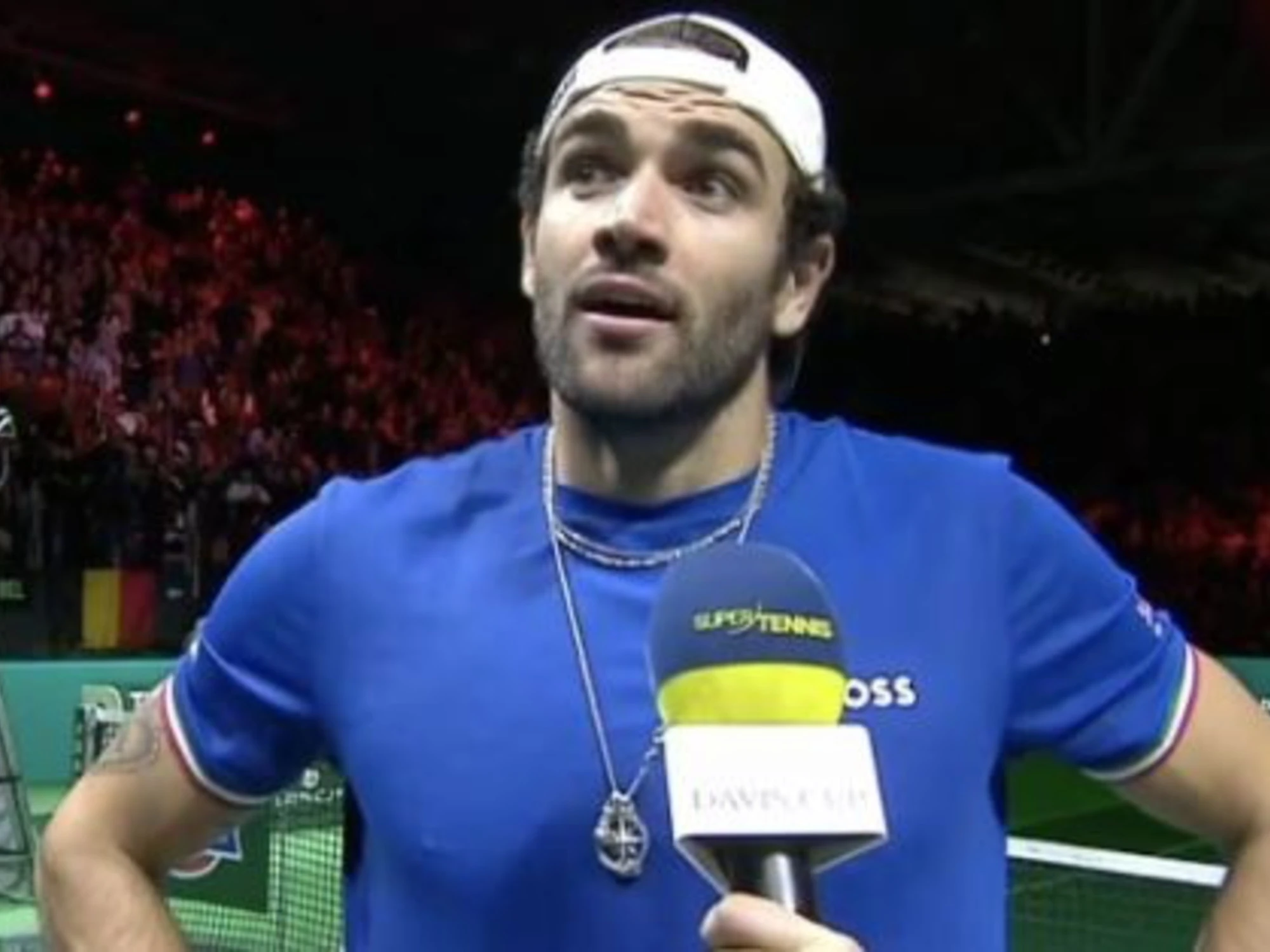 Coppa Davis, Matteo Berrettini spiazza tutti dopo il match: "Scusate"