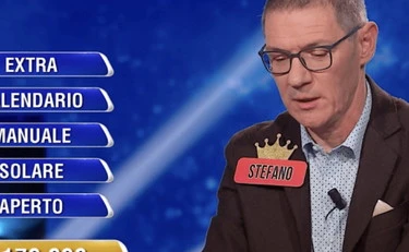 L'Eredità, Stefano spiazza tutti: "Mi fermo su Landini"