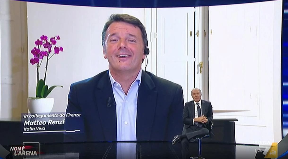Non è l'Arena, Matteo Renzi da Massimo Giletti: "Beppe Grillo mi insulta tutti i giorni ma non ne parlo"