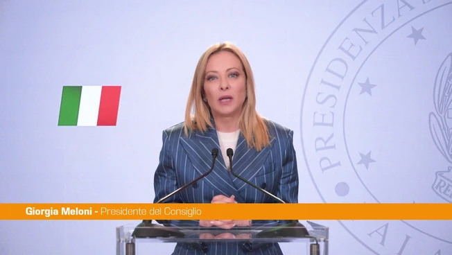 Riforma giustizia, Meloni "Separazione carriere per giusto processo"
