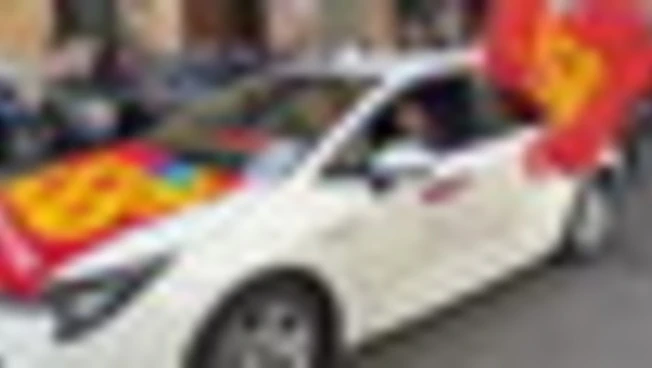 Sciopero, il tassista in corteo a Roma: "Il carovita è insostenibile"