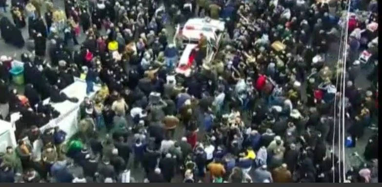 A BAGDAD I FUNERALI DI SOLEIMANI, POMPEO "ALLEATI UE NON COSÌ D'AIUTO"