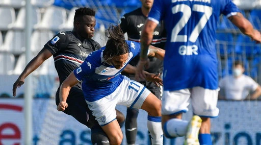 Brescia-Samp, un punto a testa: Torregrossa replica a Leris, addio al calcio di Gastaldello
