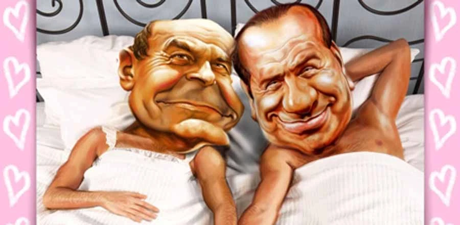 Bersani e Berlusconi