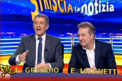 Striscia la Notizia, la confessione di Enzo Iacchetti: "La velina senza mutande". Ma è tutto uno scherzo
