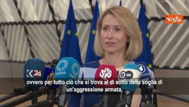 Kallas (Ue): Pronto protocollo d'emergenza contro attacchi ibridi russi