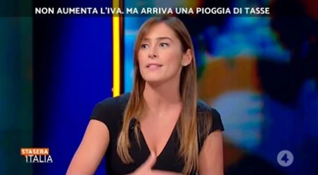 Maria Elena Boschi a Stasera Italia: "Evasione? Se si lavora sulla tecnologia otteniamo risultati migliori"