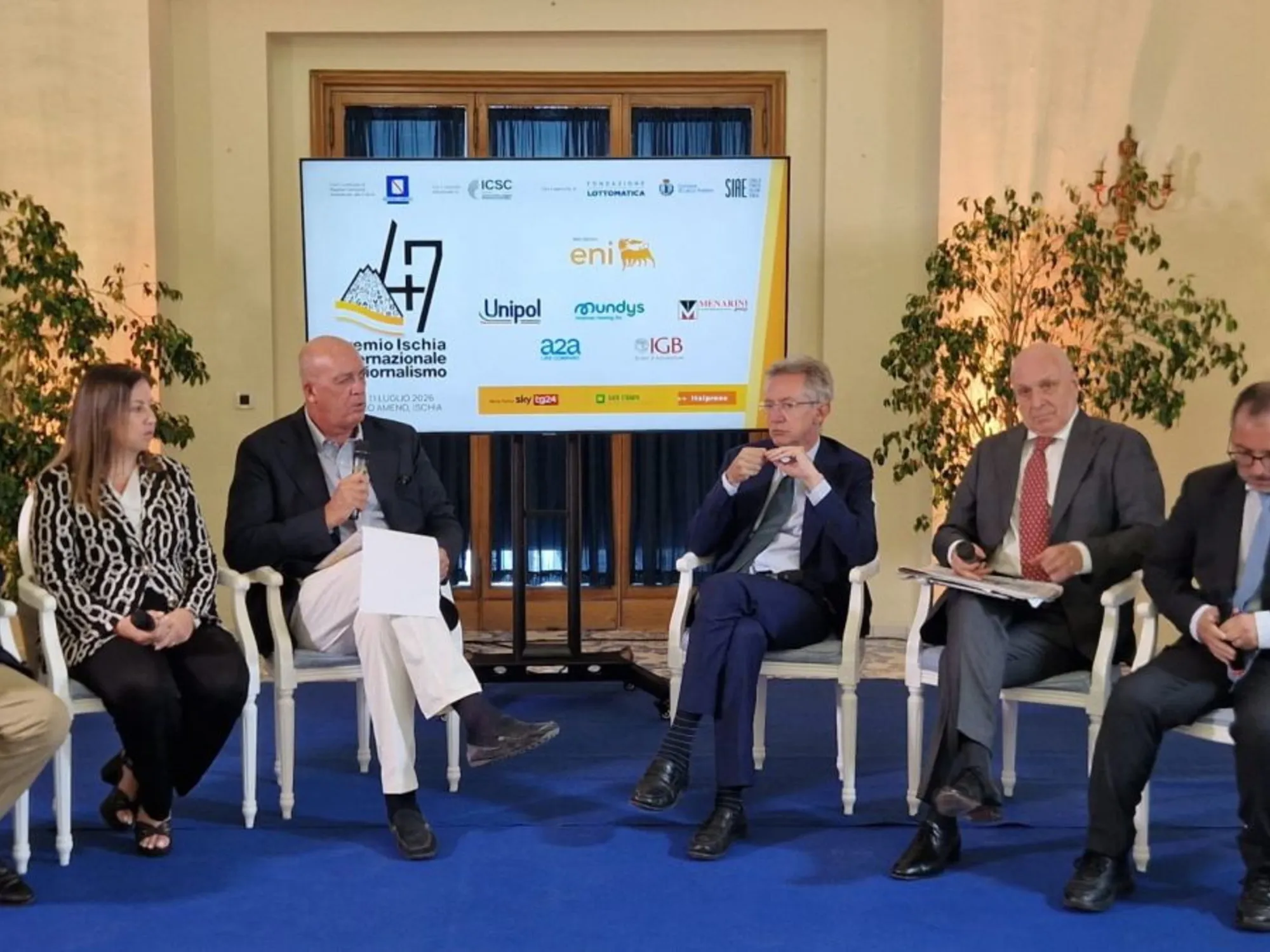 Al Premio Ischia il confronto sull’Americàs Cup e sulla comunicazione in guerra