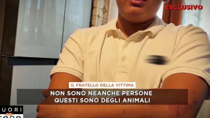 Fuori dal Coro, il fratello di Gianluca Ibarra Silvera: "Animali, il marchio sulla parete poi le coltellate"