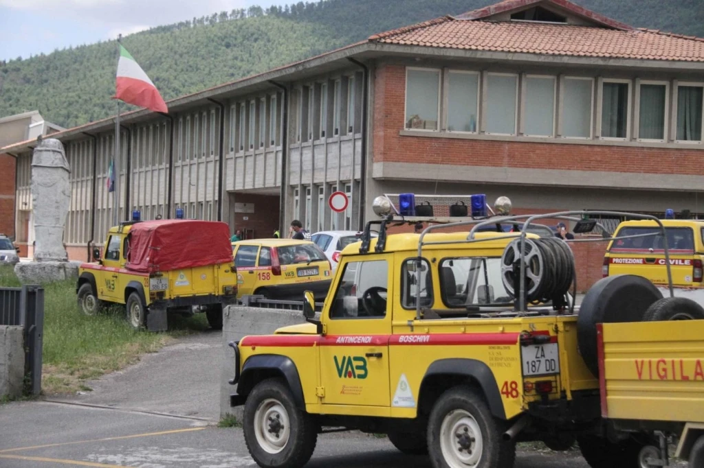 La Protezione civile a Fivizzano