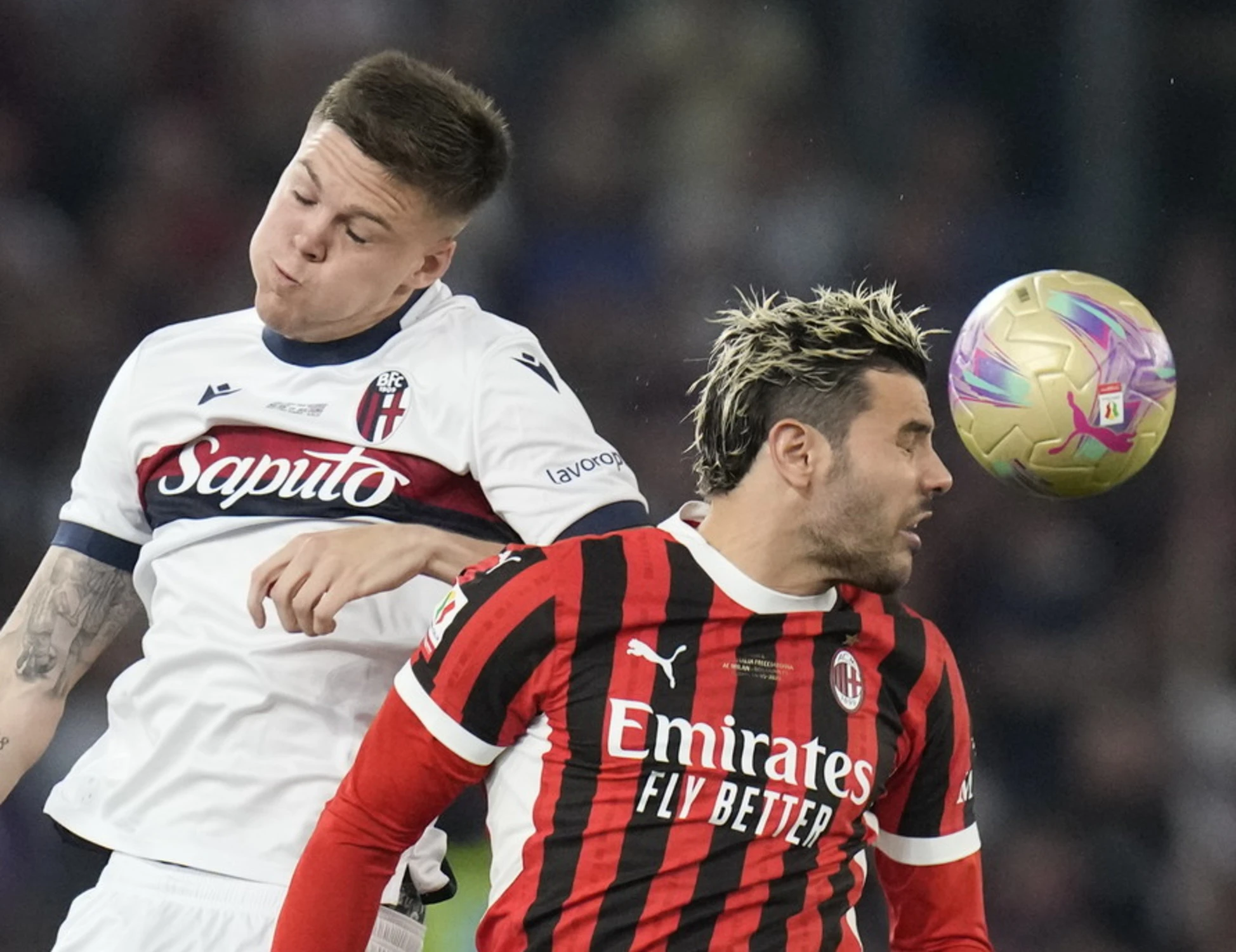 Al Bologna la Coppa Italia, sogno-Italiano. Milan, che mestizia