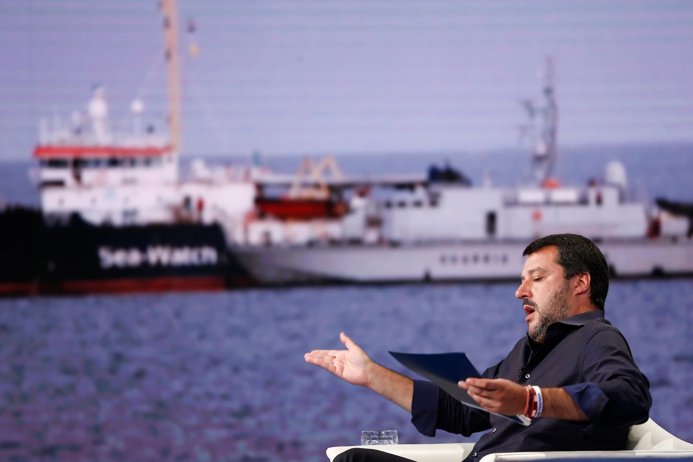 Matteo Salvini, intensificati i controlli lungo il confine italosloveno: "In futuro non escludiamo un muro"