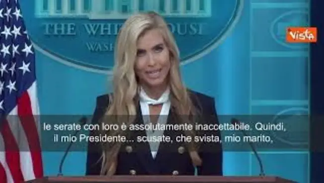 Leggi l'articolo: Chiama il marito "Presidente", il lapsus di Katie Zacharia, nuova portavoce di Trump