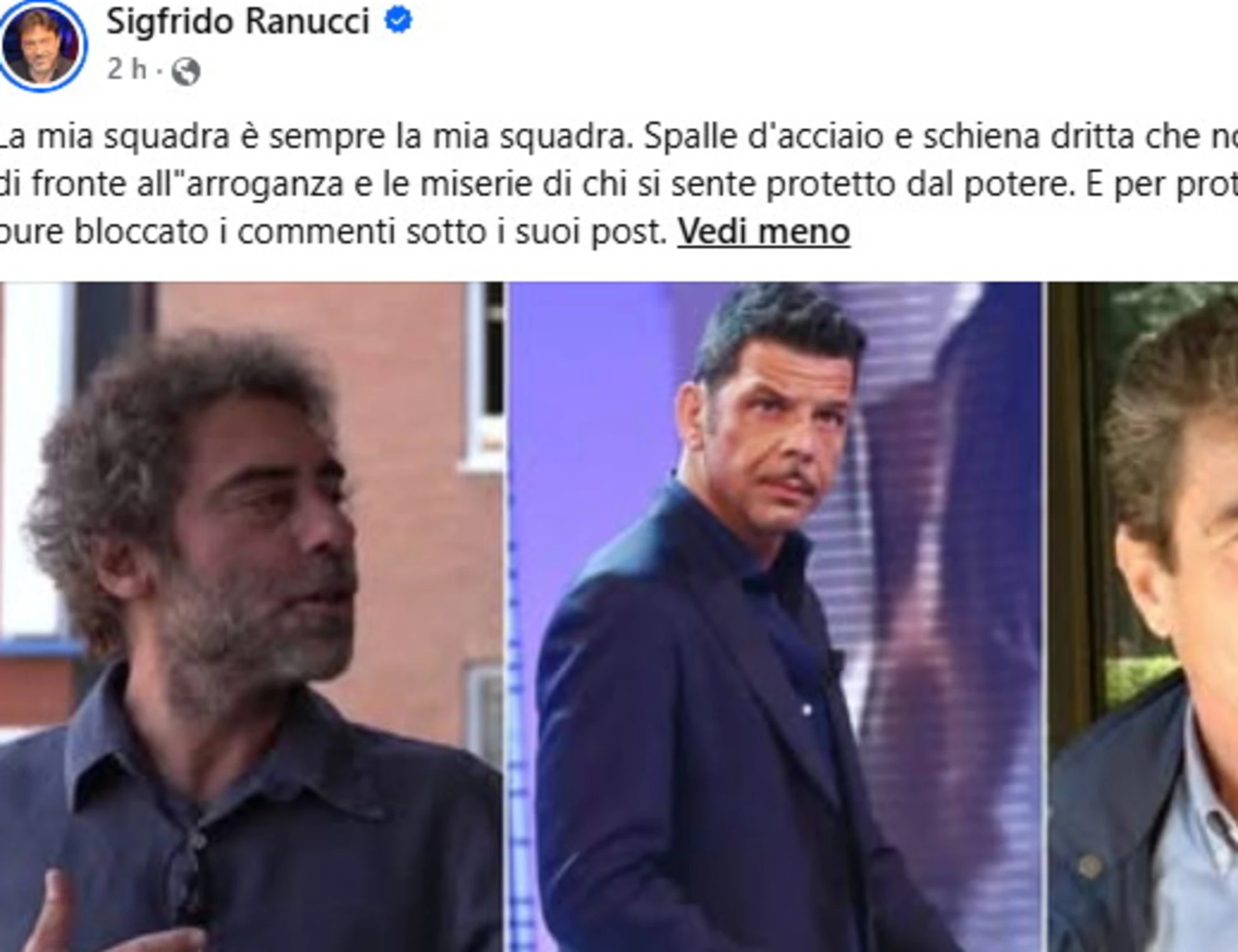 Ranucci senza vergogna: difende gli inviati di Report dopo gli insulti a Sottile: "È sempre la mia squadra"