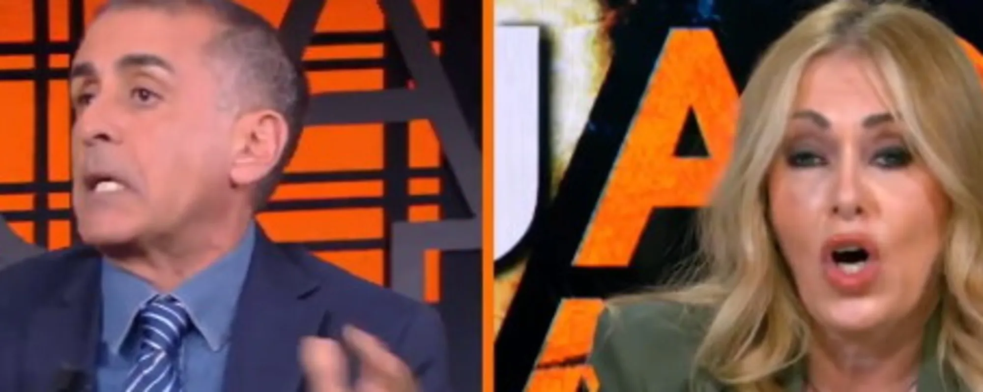 "Mi parli addosso", "Devi tacere": Abbate-Bruzzone, interviene Nuzzi