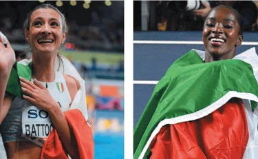 Battocletti e Dosso corrono nella storia: doppio oro ai Mondiali