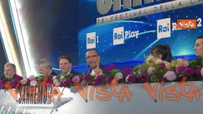 Conti: Se Festival va male è colpa del direttore, ma l'anno scorso non mi sono fatto i complimenti