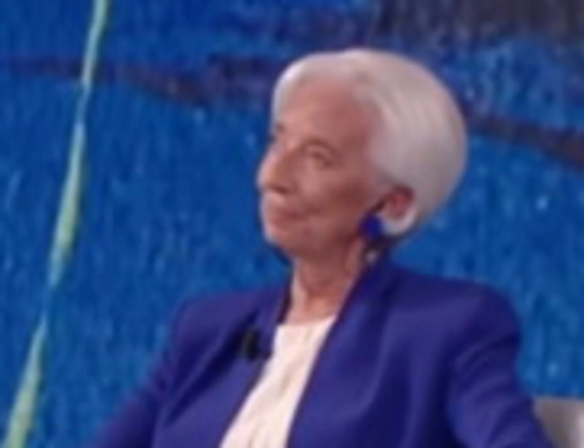 Che tempo che fa, la Lagarde gela Fabio Fazio: "No"