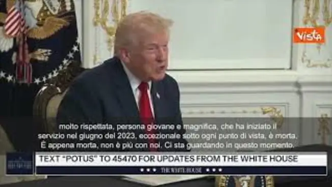 Leggi l'articolo: Trump: È morta Sarah Beckstrom, soldatessa della Guardia nazionale ferita a Washington