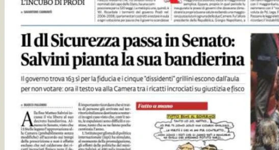 Marco Travaglio rosica per Matteo Salvini: "Ha messo la sua bandierina", crisi di nervi al Fatto quotidiano