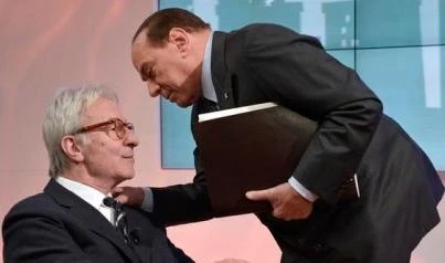 Vittorio Feltri e Silvio Berlusconi