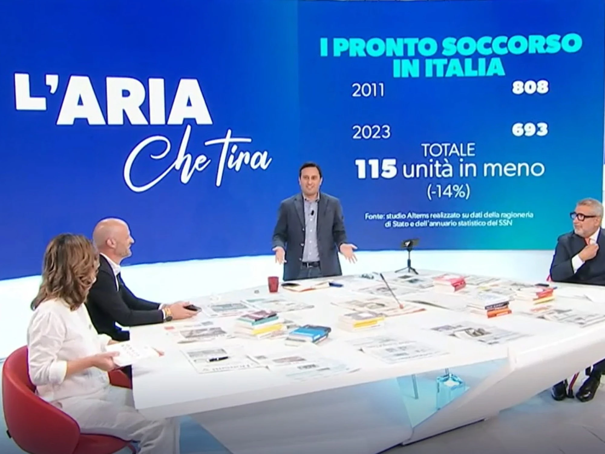 L'aria che tira, gelo in studio da Parenzo: "Ma dai, Cairo ha un pozzo di soldi"