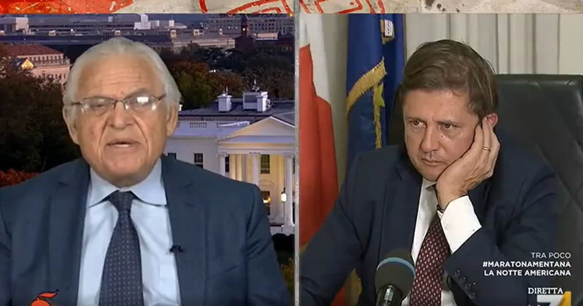 Edward Luttwak a DiMartedì gela Sileri: "Ho sentito una cosa allucinante". Floris si ribella in diretta