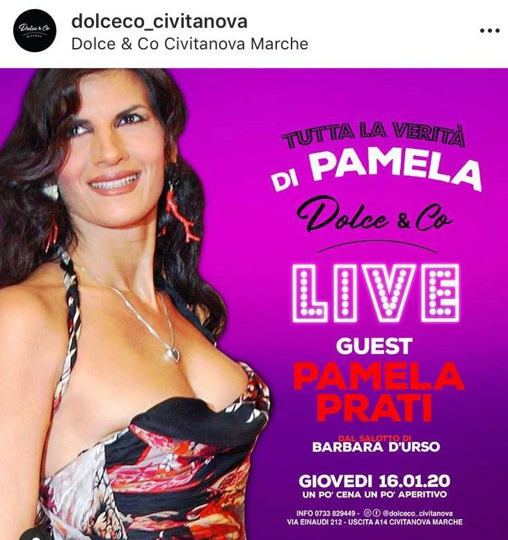 Pamela Prati, spunta un giallo: sulla locandina il logo "Live", ma Mediaset non ne sa nulla