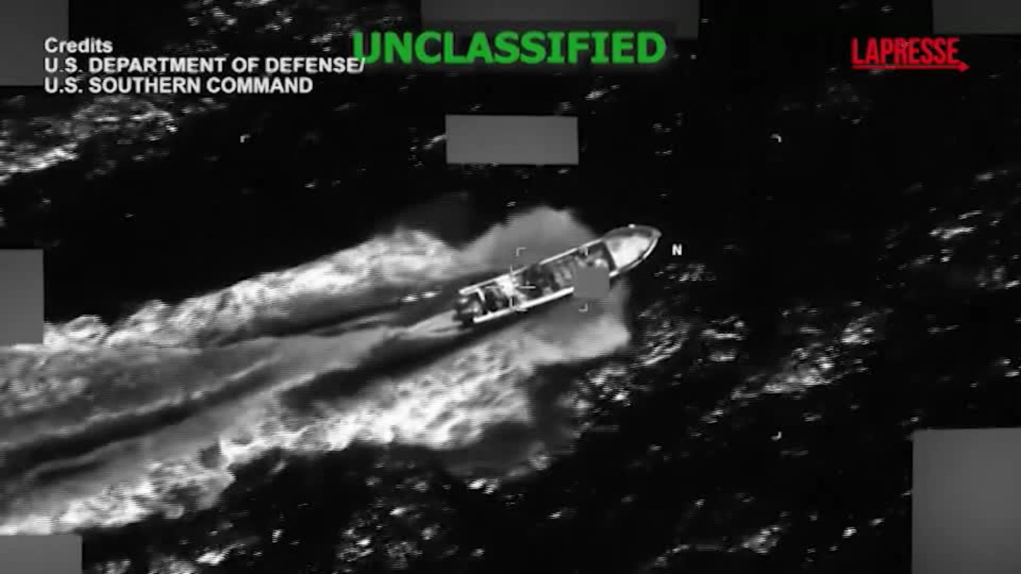 Usa, lo spettacolare attacco alla barca dei narcos: 2 morti
