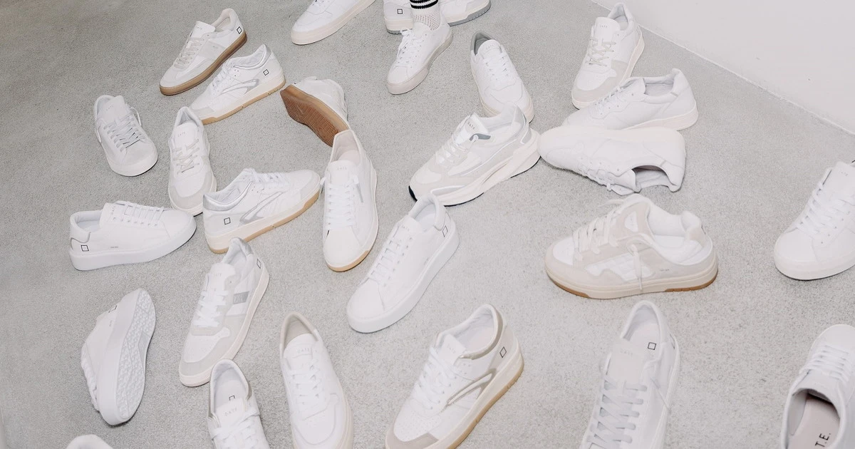 Le vacanze finiscono ma le sneakers bianche di D.a.t.e. resistono  e si preparano a conquistare l'autunno con nuovi modelli