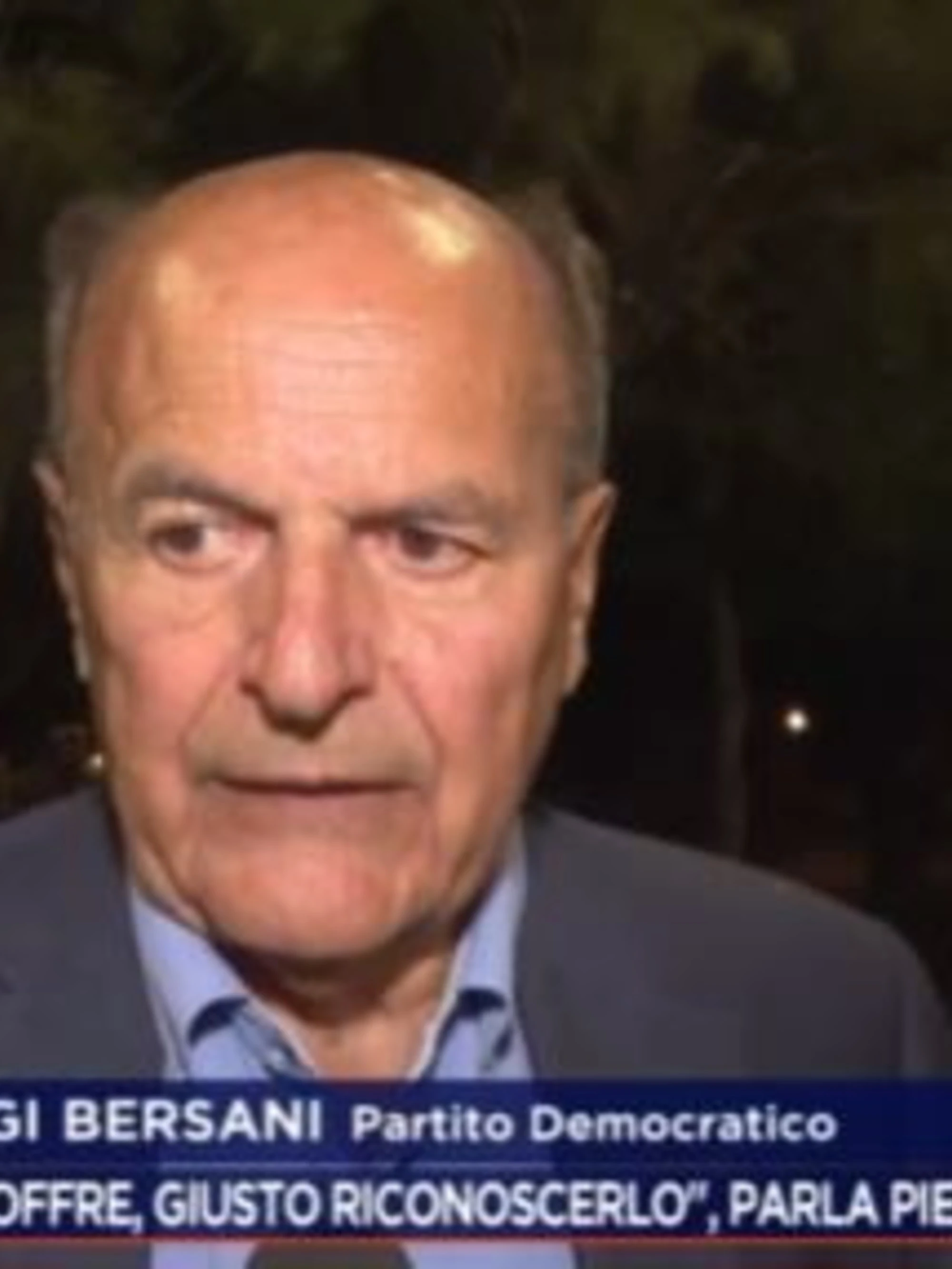 Meloni e governo, il delirio di Bersani in tv: "È il germe dell'autoritarismo"