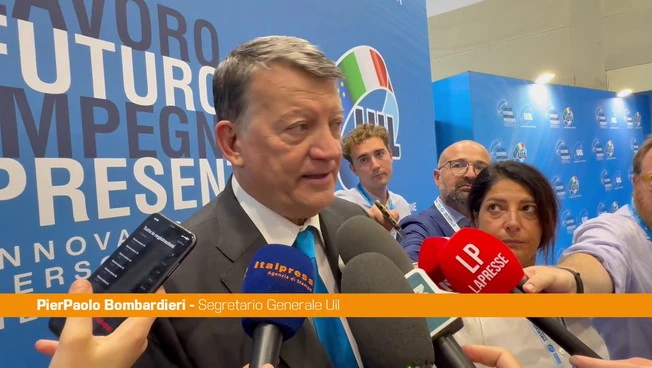 Uil, Bombardieri "Lavoro, taglio tasse e IA tra le sfide del futuro"