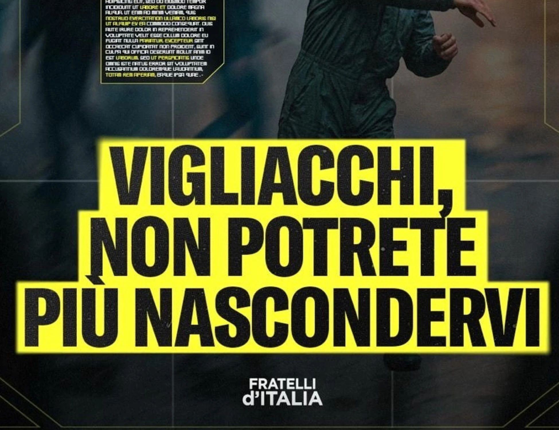 Per i manifestanti a volto coperto arriva il riconoscimento biometrico. FdI: "Non pensate di farla franca"