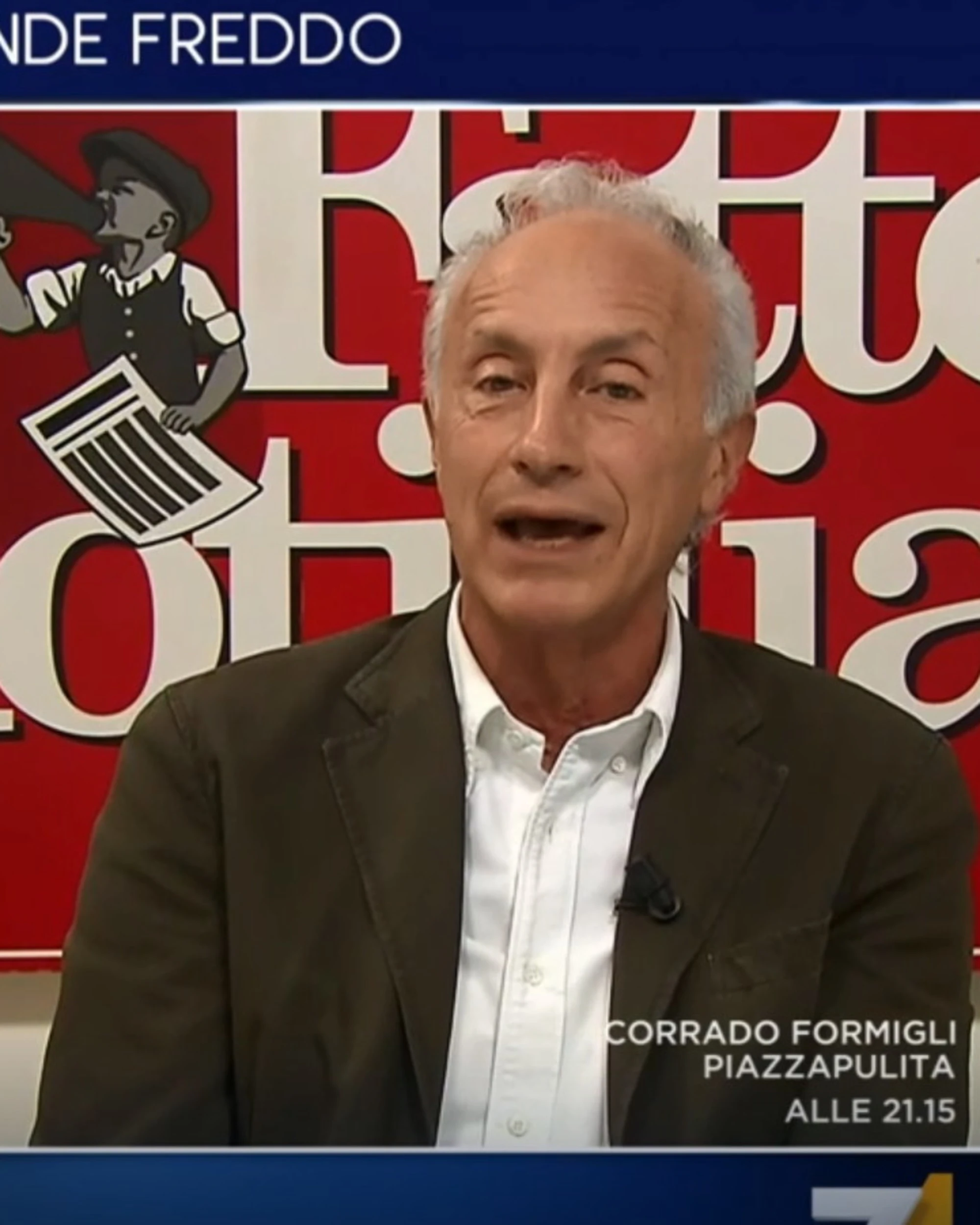 Travaglio e Severgnini,  maxi-rissa russa dalla Gruber