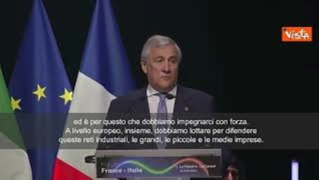 Tajani a Business Forum Italia-Francia: Senza industria non c'è crescita, dobbiamo lottare in Ue