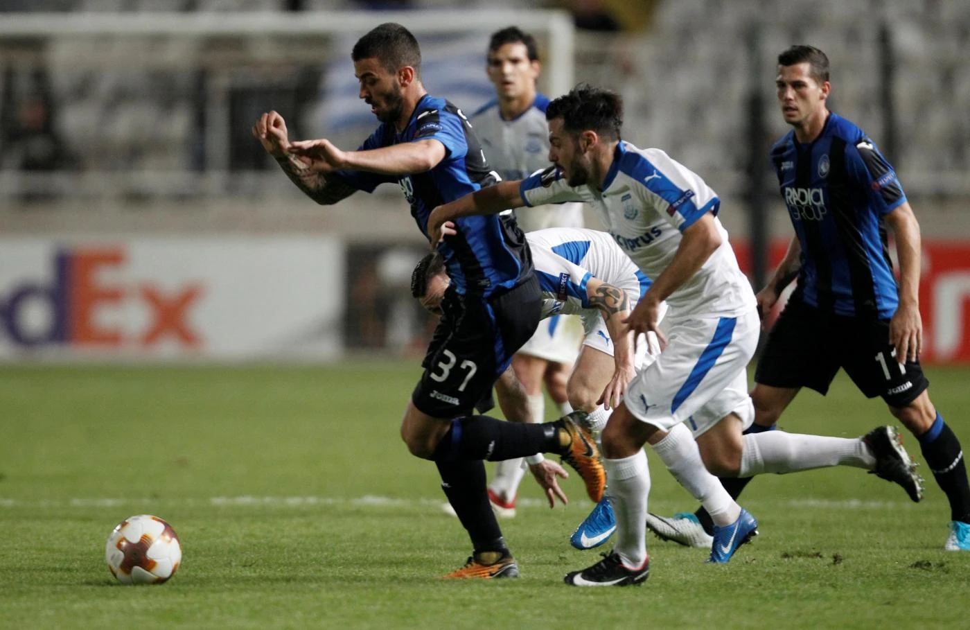 Apollon-Atalanta 1-1, pari che sa di beffa per i bergamaschi: raggiunti al 94esimo. Qualificazione rimandata