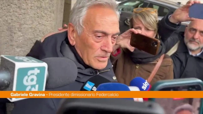 Gravina "Dimissioni scelta convinta e meditata"