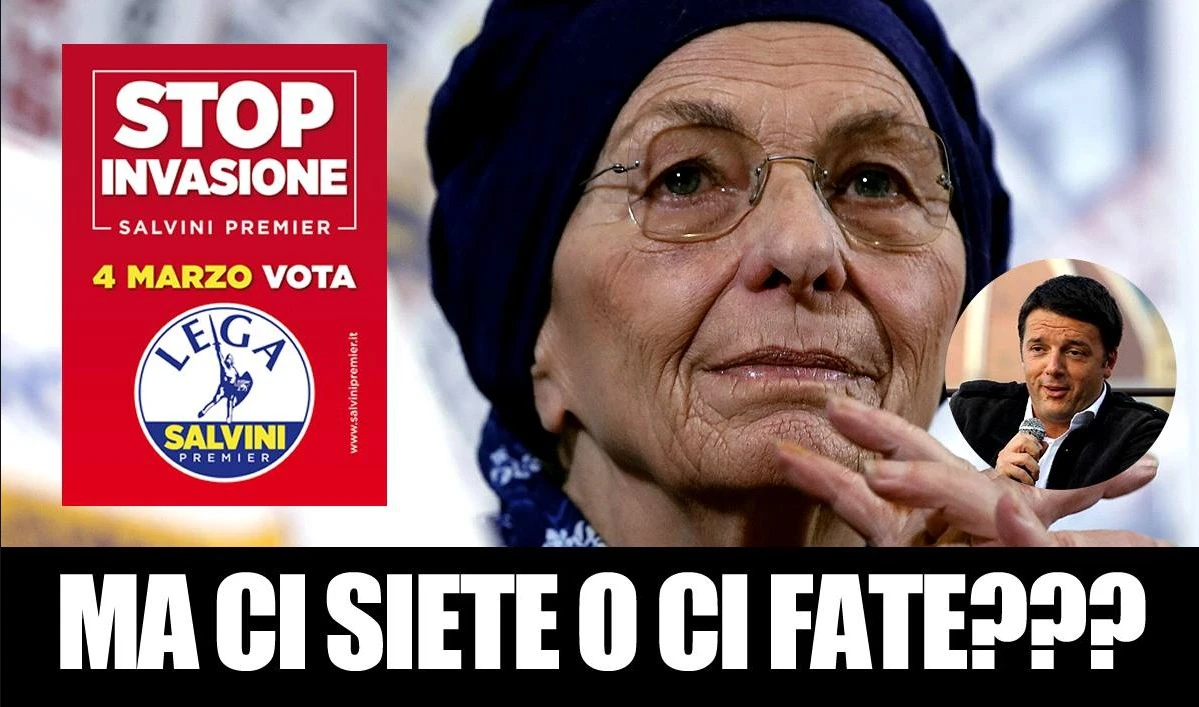 Matteo Salvini contro Emma Bonino: "Immigrazione, stiamo scherzando? Regala il permesso di soggiorno a 500mila clandestini"