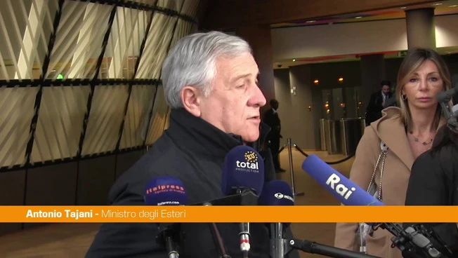 Ucraina, Tajani "UE dovrà svolgere il suo ruolo per la pace a Kiev"