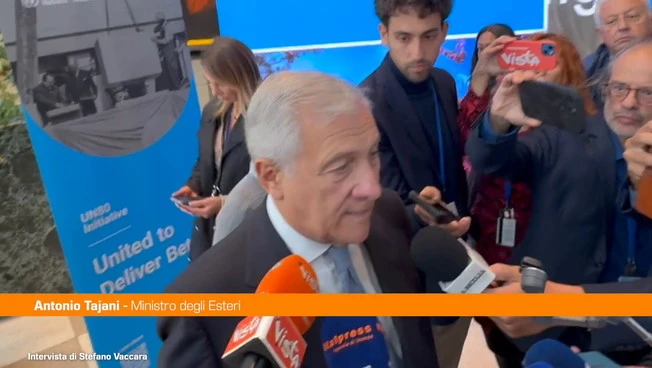 Tajani "Sostenere l'integrità territoriale del Libano"