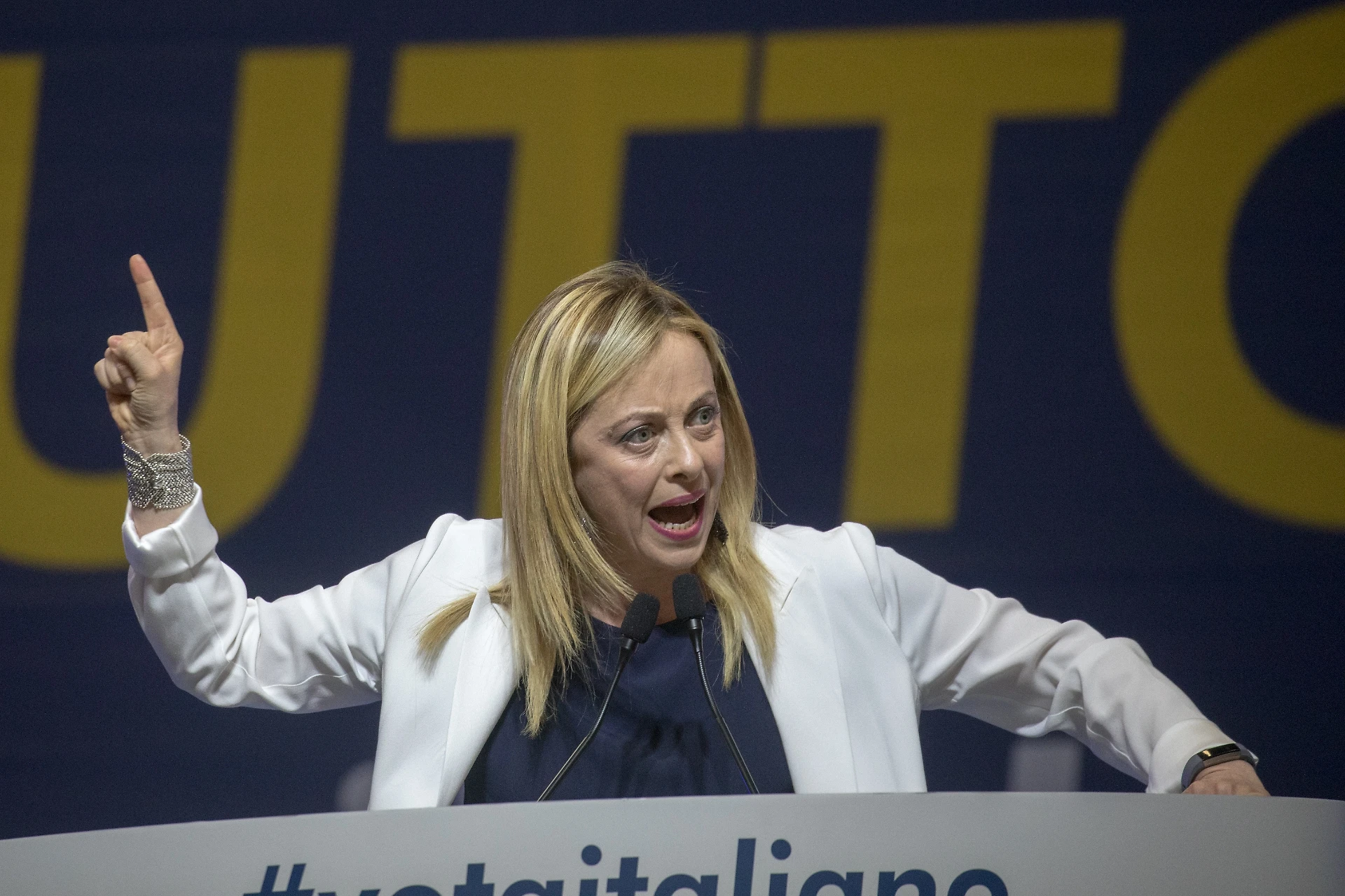 Giorgia Meloni, dal Pd a Fratelli d'Italia: il listone del piddino a destra