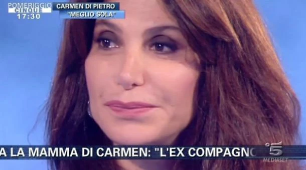 Pomeriggio 5, il dramma famigliare di Carmen Di Pietro: perché caccia il figlio di casa