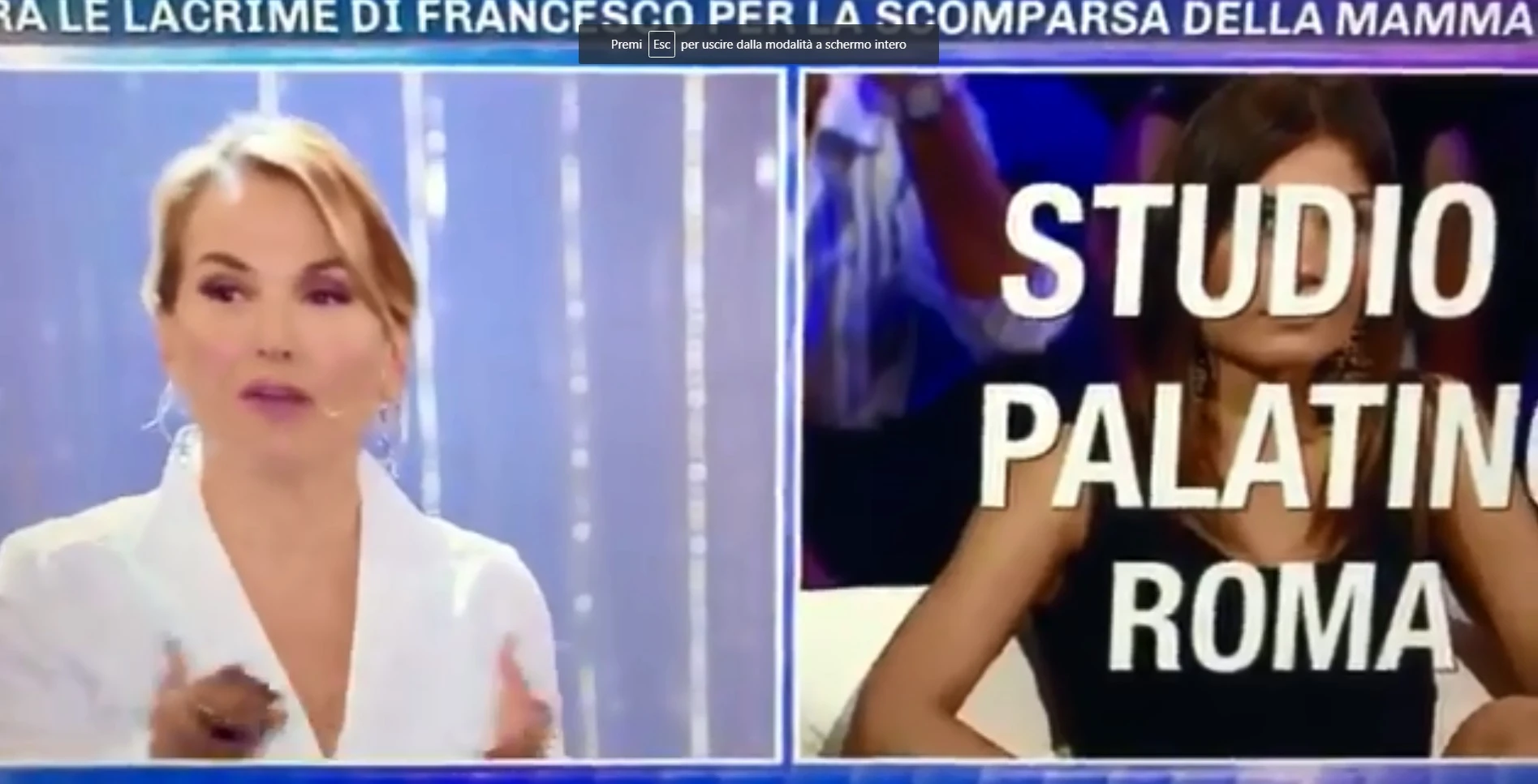Pomeriggio 5, salta il collegamento: furia cieca di Barbara D'Urso, è davvero Selvaggia Lucarelli?