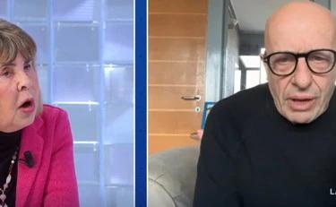 L'aria che tira, Alessandro Sallusti incenerisce Mirella Serri: "Vergognati! Sei come il Gabibbo"