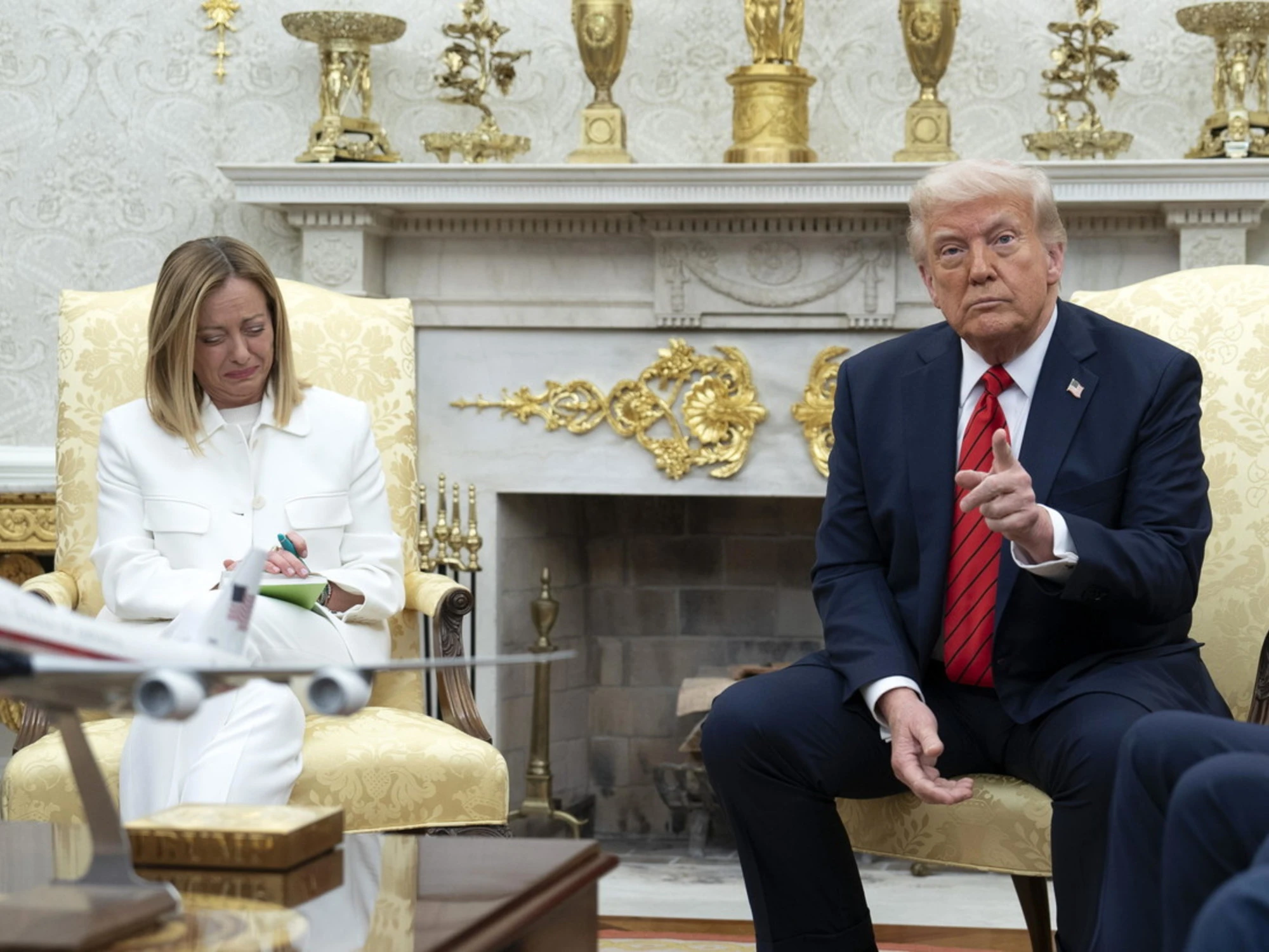 Sondaggio Mentana, scontro Meloni-Trump: il trionfo del premier in queste cifre