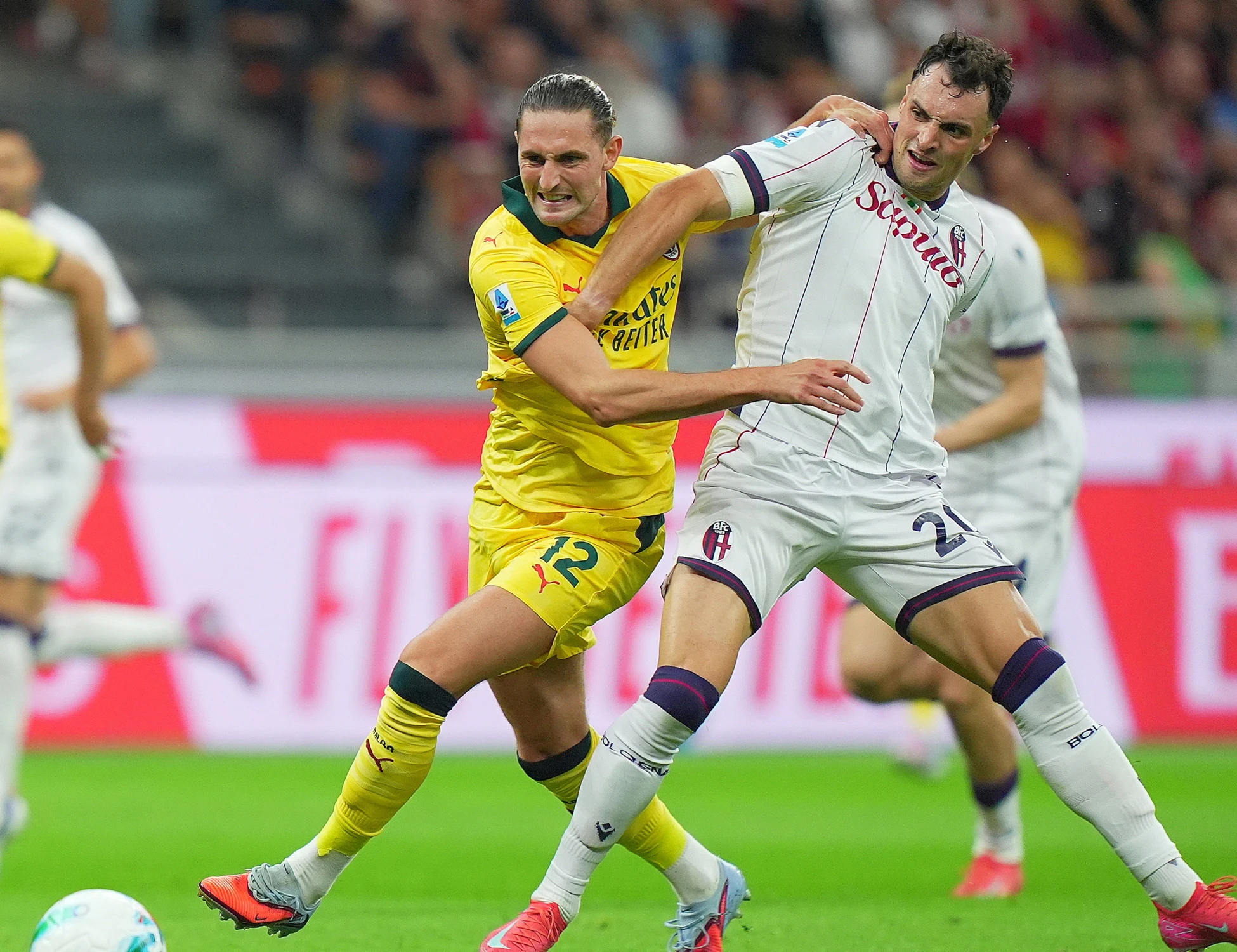 Milan, il gol di Luka Modric annienta il Bologna: Allegri espulso nel finale