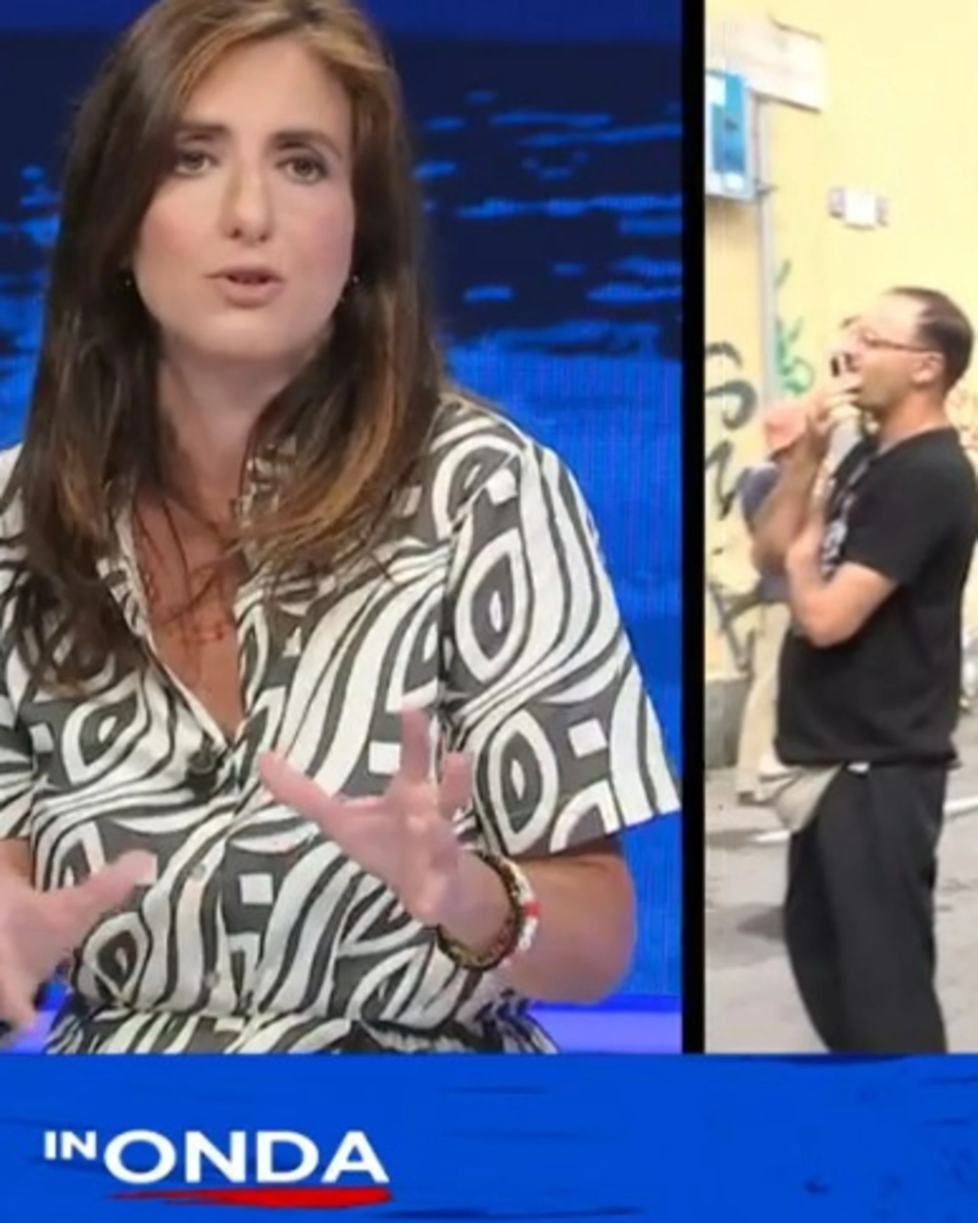 In Onda, Leoncavallo come Gaza: così attaccano Giorgia Meloni